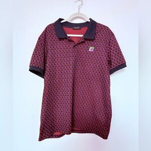 Scotch & Soda Men’s Printed Polo Shirt | Size XXL